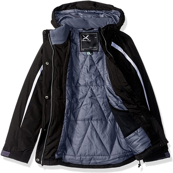 New Arctix Girls Zoe Insulated Winter Jacket size L (10-12 years) - Picture 3 of 5